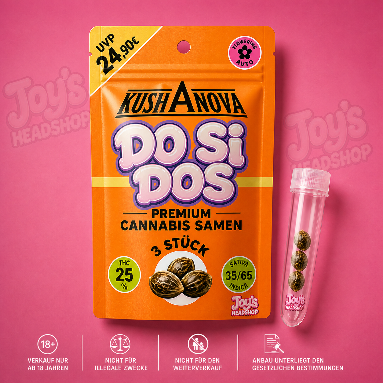 Dosi Dos Auto – 3 Premium Cannabissamen