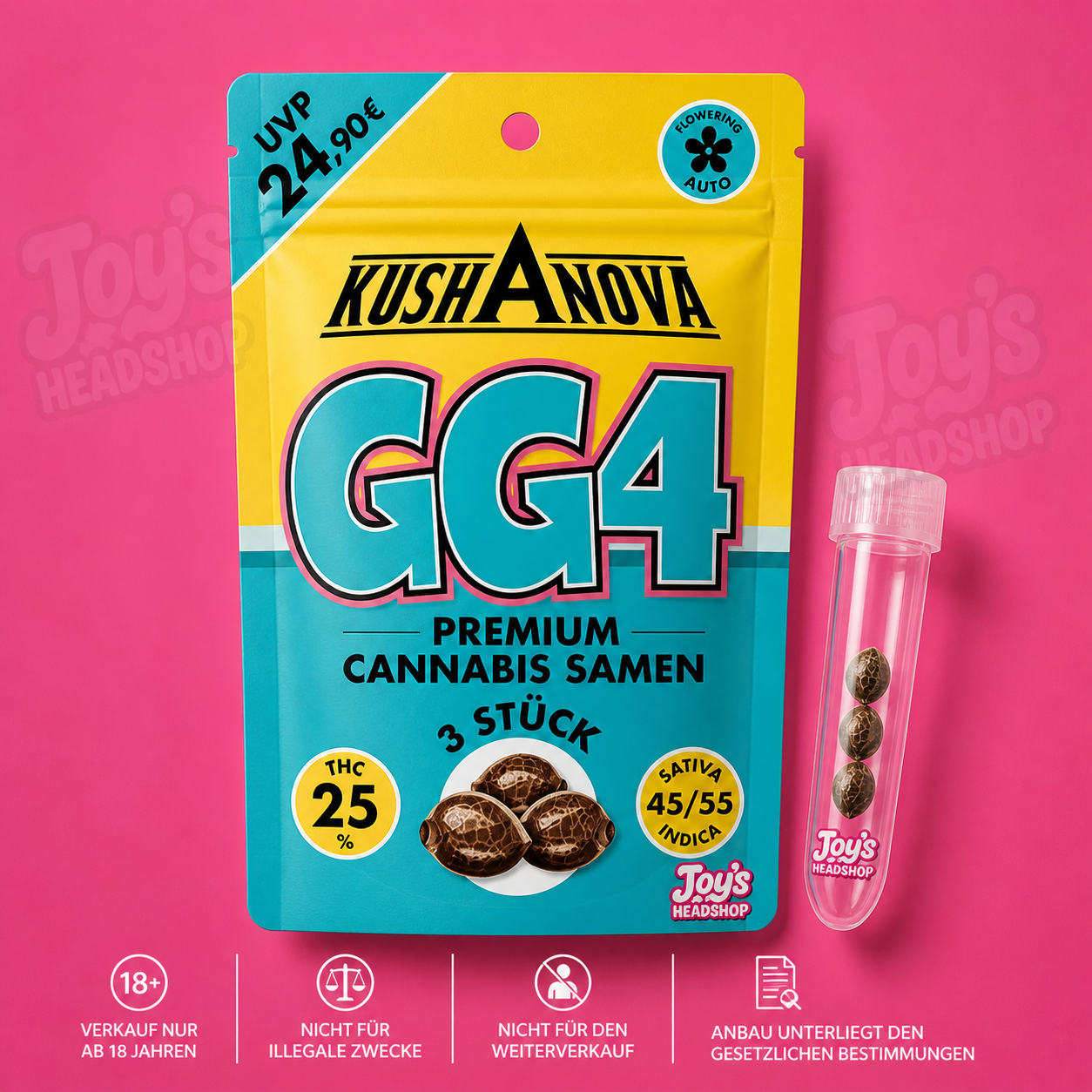 KushAnova GG4 – 3 Premium Cannabissamen